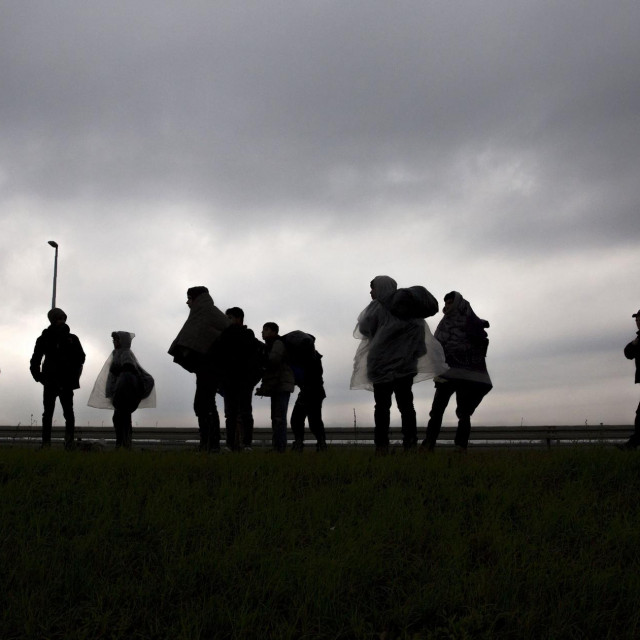 Migranti na srpsko-hrvatskoj granici