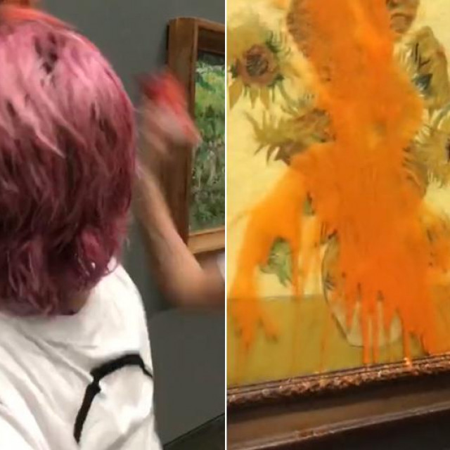 Uništavanje Van Goghove slike