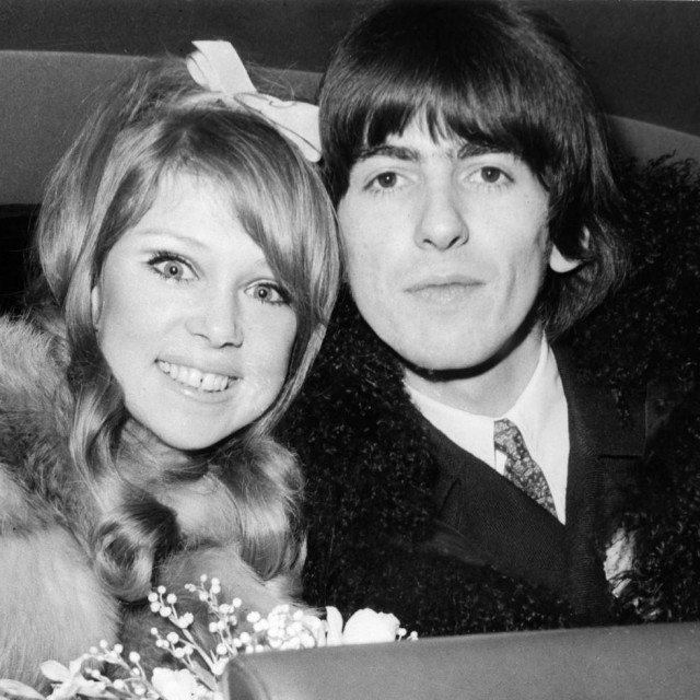 George Harrison i Pattie Boyd