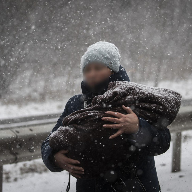 Bijeg civila iz Irpina, ilustrativna fotografija