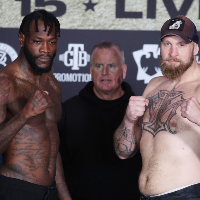Deontay Wilder i Robert Helenius