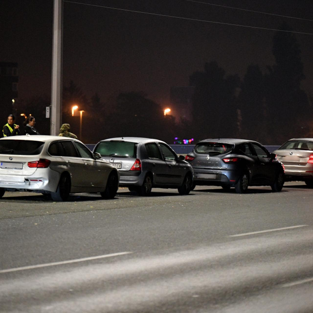 Lančani sudar na Jadranskom mostu