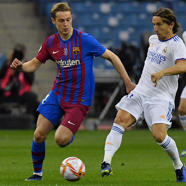 Frenkie de Jong i Luka Modrić
