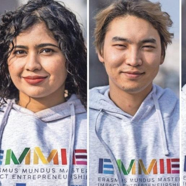 Fabila Khalil, Rinchin Otgonbaatar, Arome Ibrahim, i Ana Carolina Sanches Fernandez