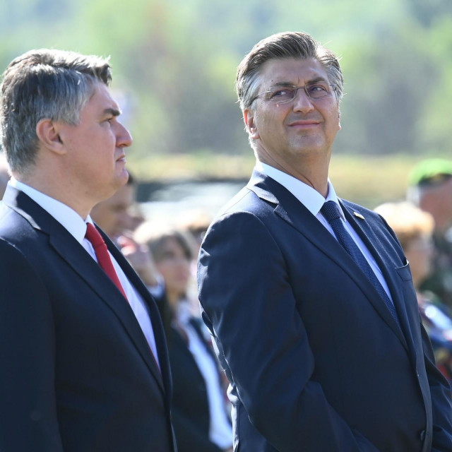 Zoran Milanović, Andrej Plenković.
