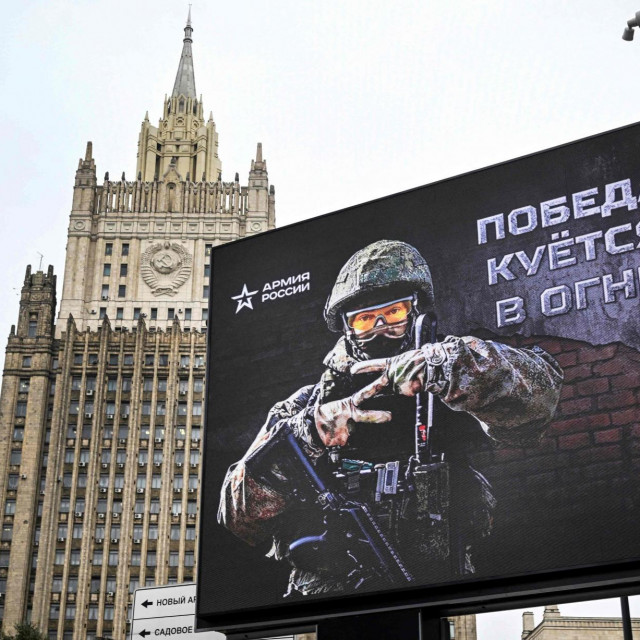 Plakat u Moskvi