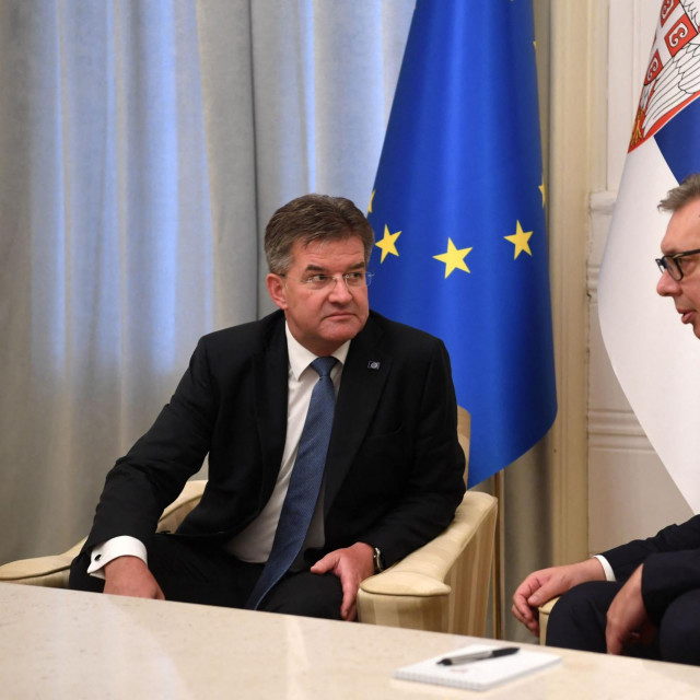 Miroslav Lajčak i Aleksandar Vučić