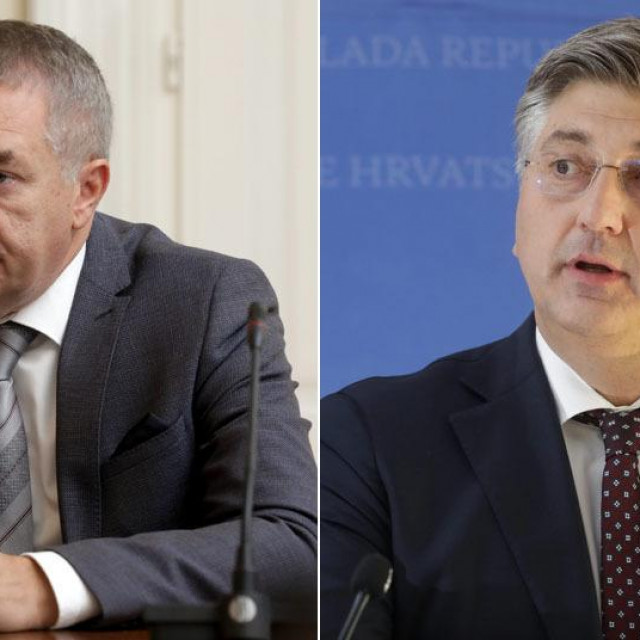 Dragan Kovačević i Andrej Plenković