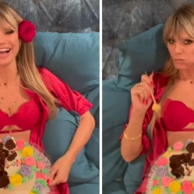 Heidi Klum uživala u torti