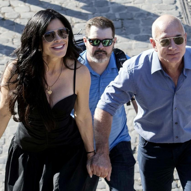 Jeff Bezos i Lauren Sanchez