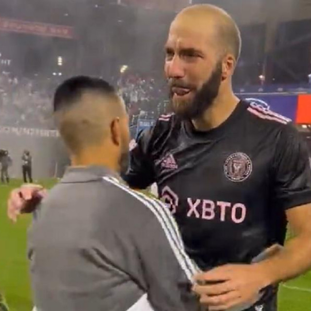 Gonzalo Higuain nakon posljednje utakmice