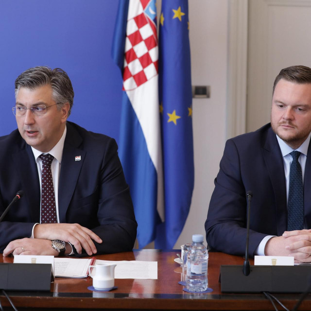 Andrej Plenković i Marko Primorac
 