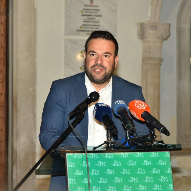 Filip Zoričić, gradonačelnik Pule