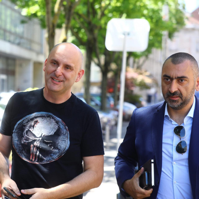 Tomislav Tolušić i njegov odvjetnik Ivan Stanić