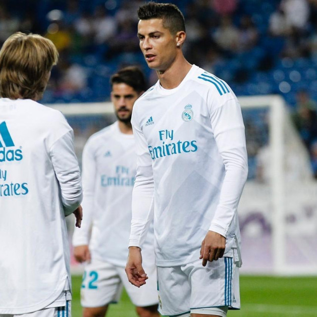 Luka Modrić i Cristiano Ronaldo