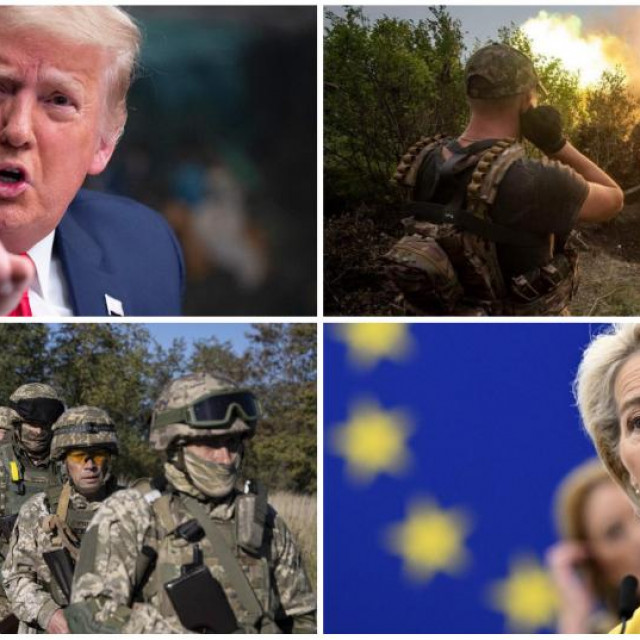 Donald Trump/ rat u Ukrajini/ Ursula von der Leyen