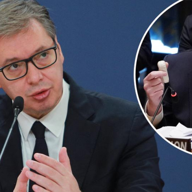 Aleksandar Vučić, Vasilij Nebenzja