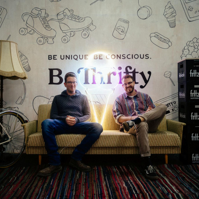 Borivoj Radmanović i Christian Mayr, osnivači Be Thriftyja