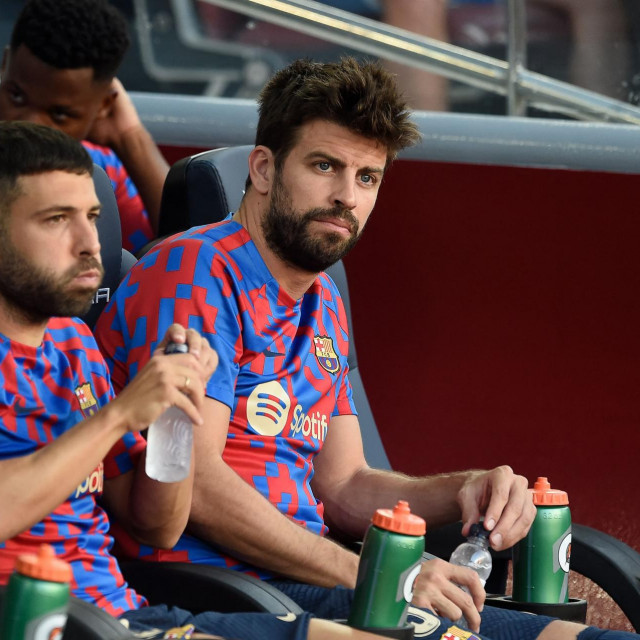 Jordi Alba i Gerard Pique