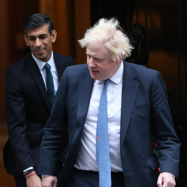 Boris Johnson i Rishi Sunak