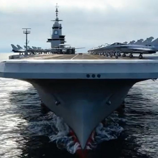 Render budućeg francuskog nosača aviona