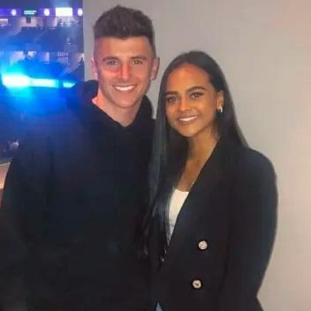 Mason Mount sa sada već bivšom djevojkom Chloe