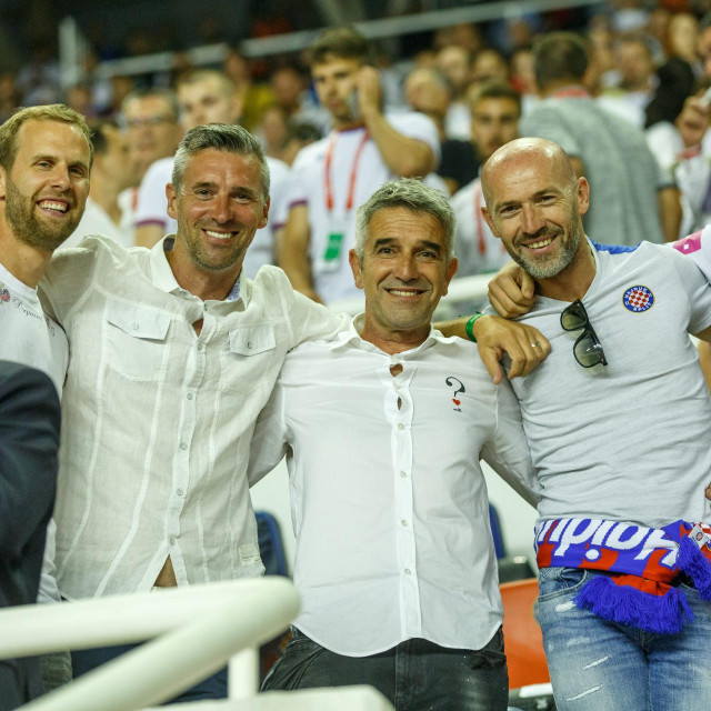 Ivan Strinić, Hrvoje Vejić, Nenad Pralija i Igor Musa