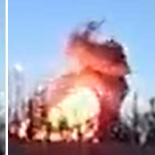 Ruski borbeni avion pao na zgradu