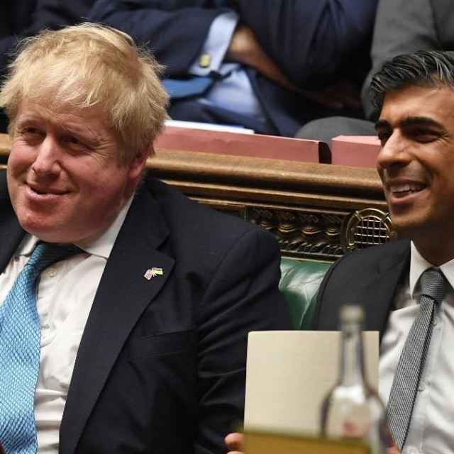 Boris Johnson i Rishi Sunak