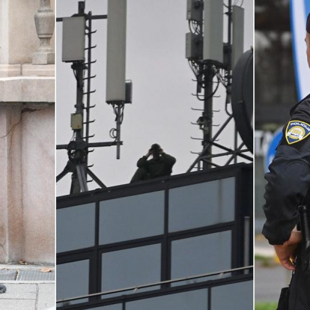 Zagreb pod policijskom opsadom