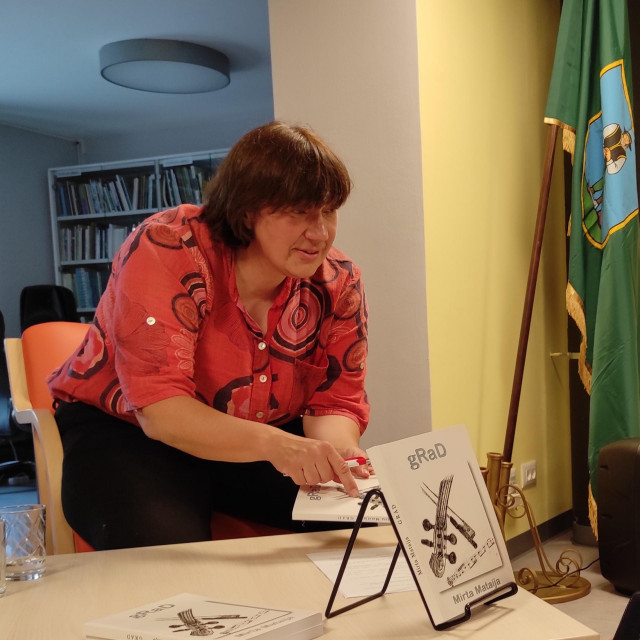 Mirta Mataija, promocija u Delnicama