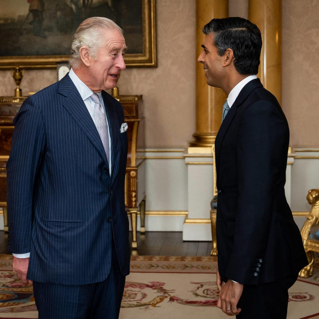Charles III. i Rishi Sunak
