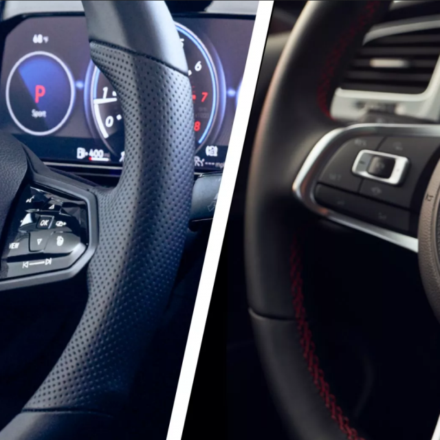 Volkswagen kontrole na upravljaču (usporedba)