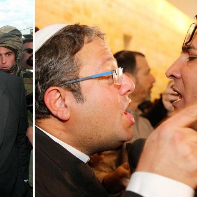 Benjamin Netanyahu, Itamar Ben Gvir (lijevo)