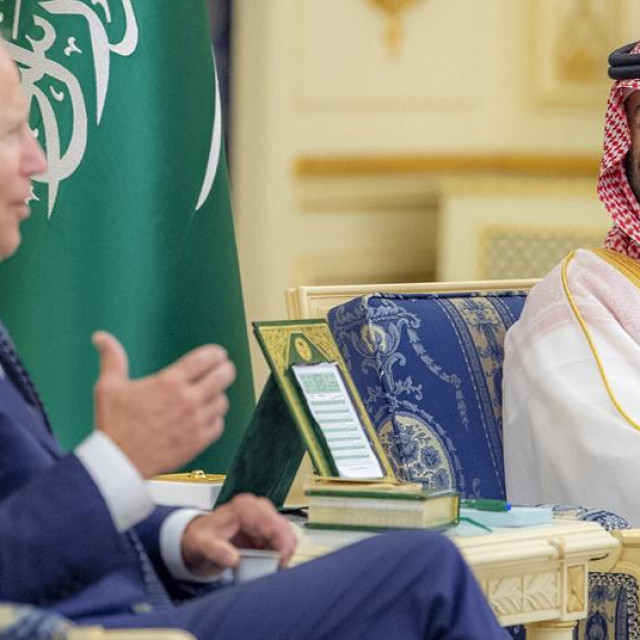 Joe Biden i Mohammed bin Salman