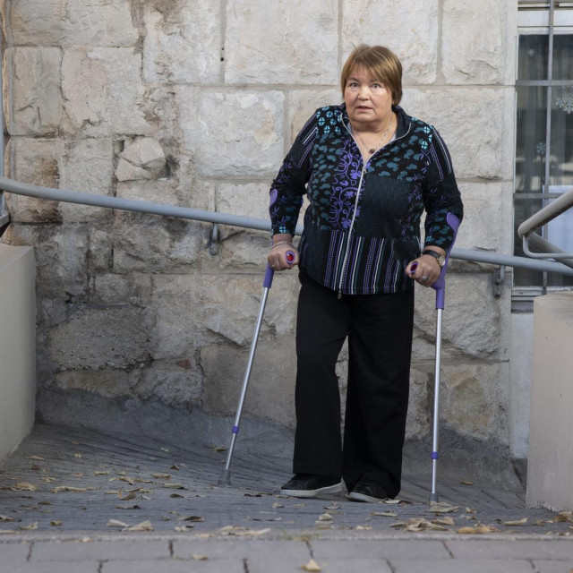 Senka Mrkonjić, predsjednica Udruge osoba s invaliditetom Split