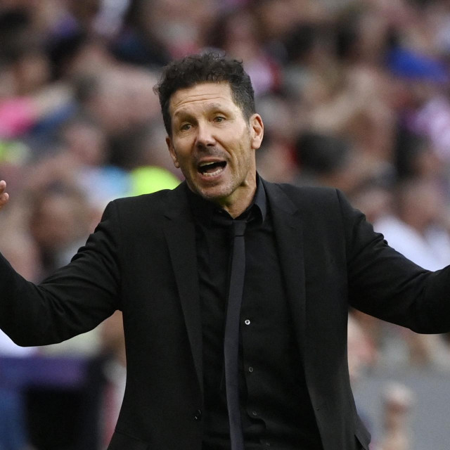 Diego Simeone, trener Atletica