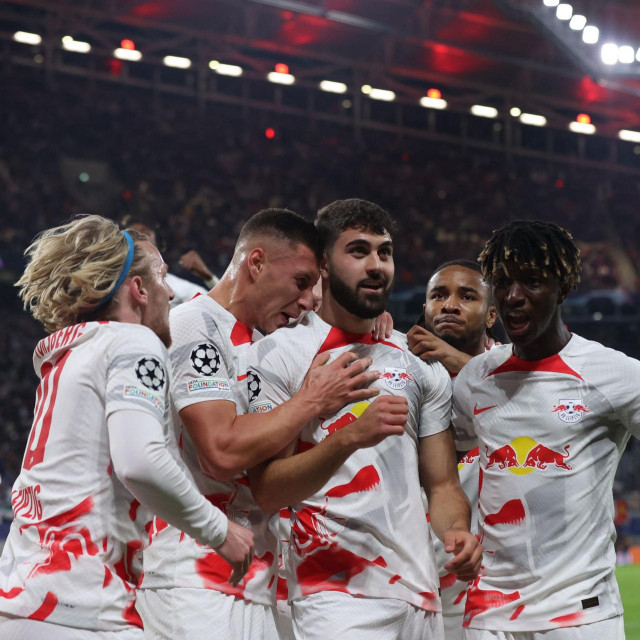 Slavlje Joška Gvardiola nakon pogotka protiv Real Madrida