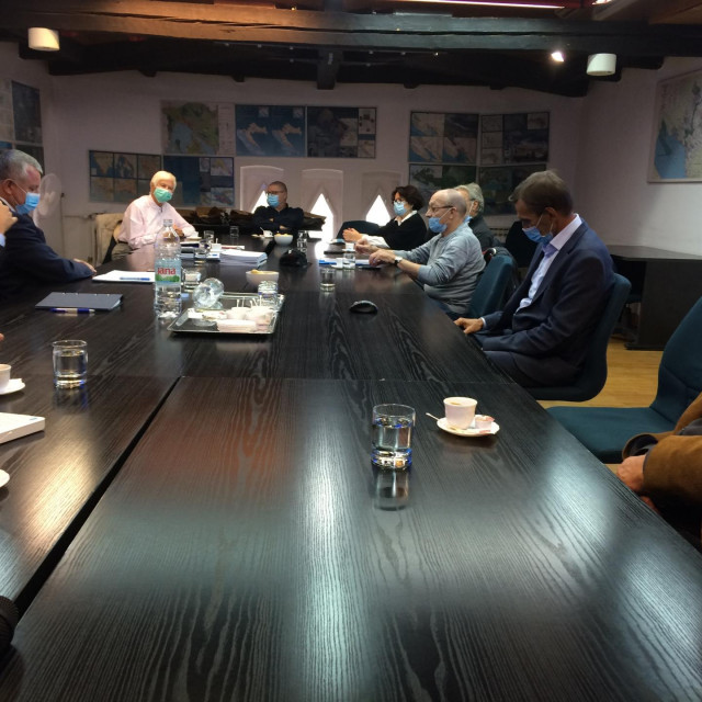 Savjet za prostorni razvoj na jednoj od sjednica