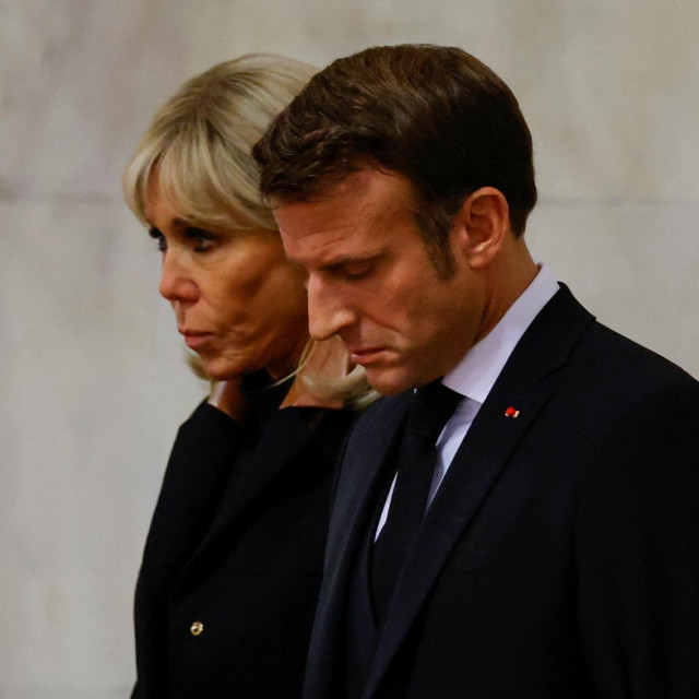 Emmanuel i Brigitte Macron