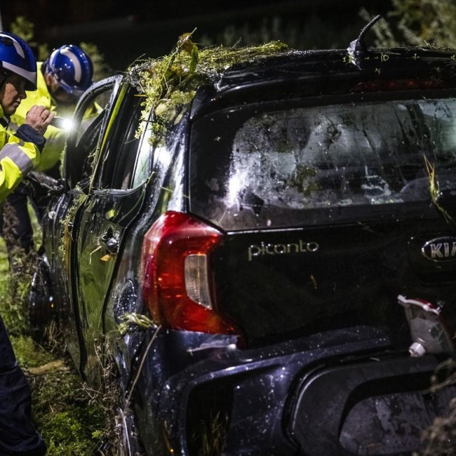 Prometna nesreća Kia Picanto (ilustracija)