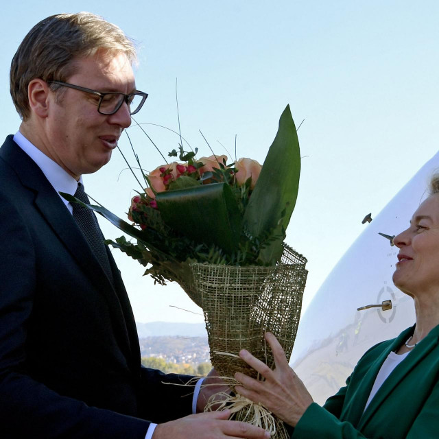  Aleksandar Vučić i Ursula von der Leyen 