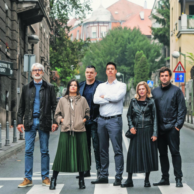 Članovi Odbora za zakonodavstvo HKA Boris Jukić, Kristina Perkov, Luka Krstulović, Jasminka Pilar i Ivan Križić