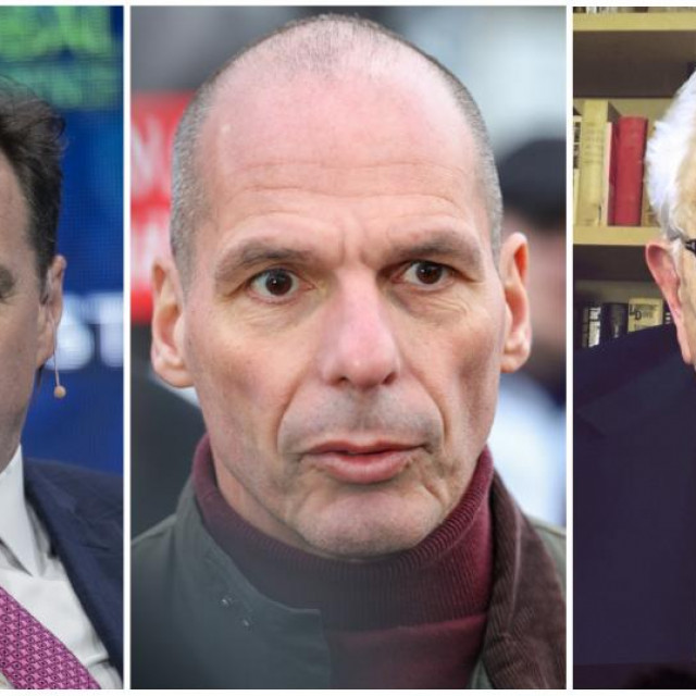 Niall Ferguson, Yanis Varoufakis, Henry Kissinger