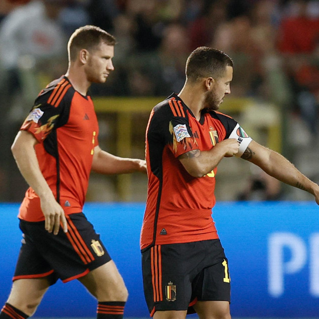 Eden Hazard (desno) je upozorio na snagu Hrvatske