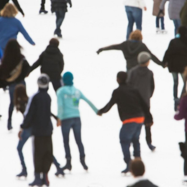 Ilustracija, klizalište