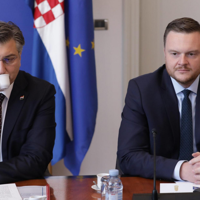 Andrej Plenković i Marko Primorac
