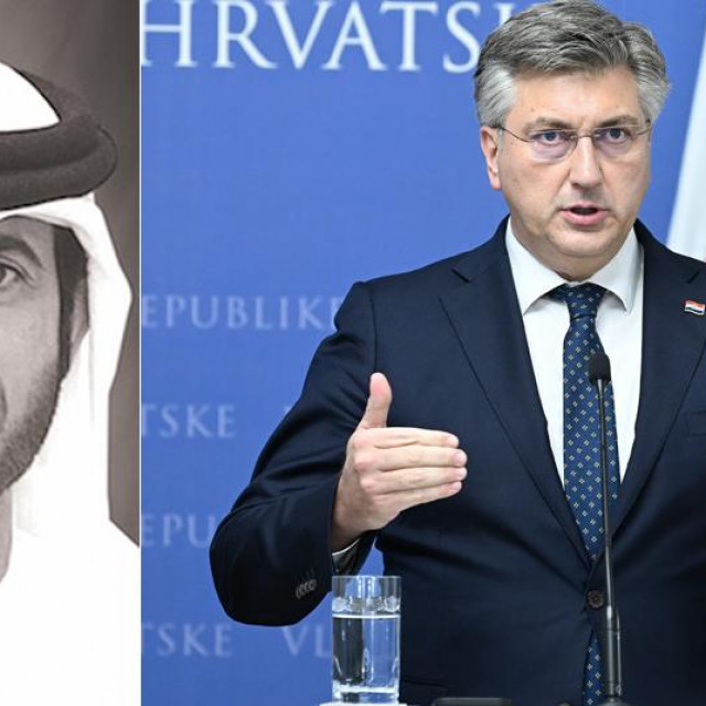 Saif Alketbi i Andrej Plenković