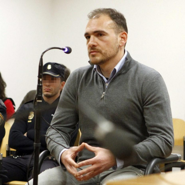 Luka Bojović 2013. na sudu u Madridu