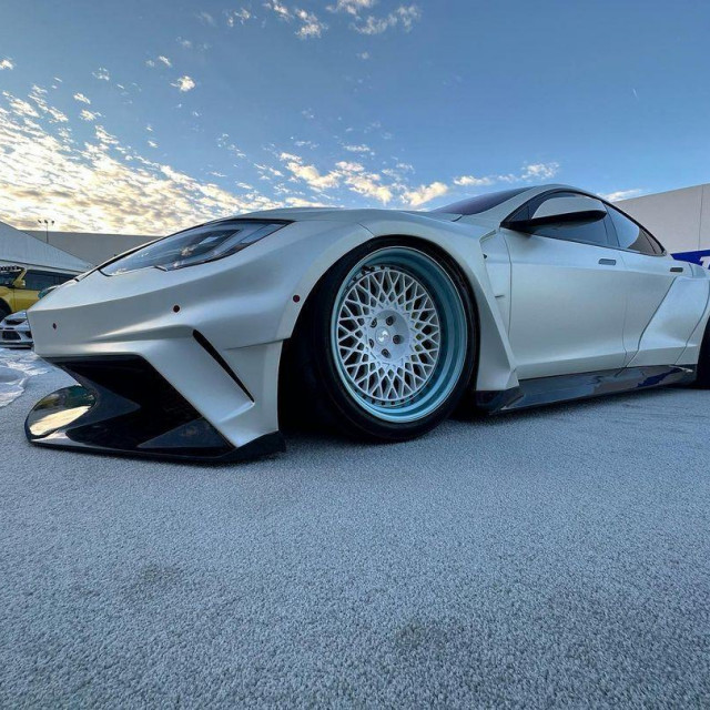 Tesla Model S Plaid tuning, SEMA 2022.